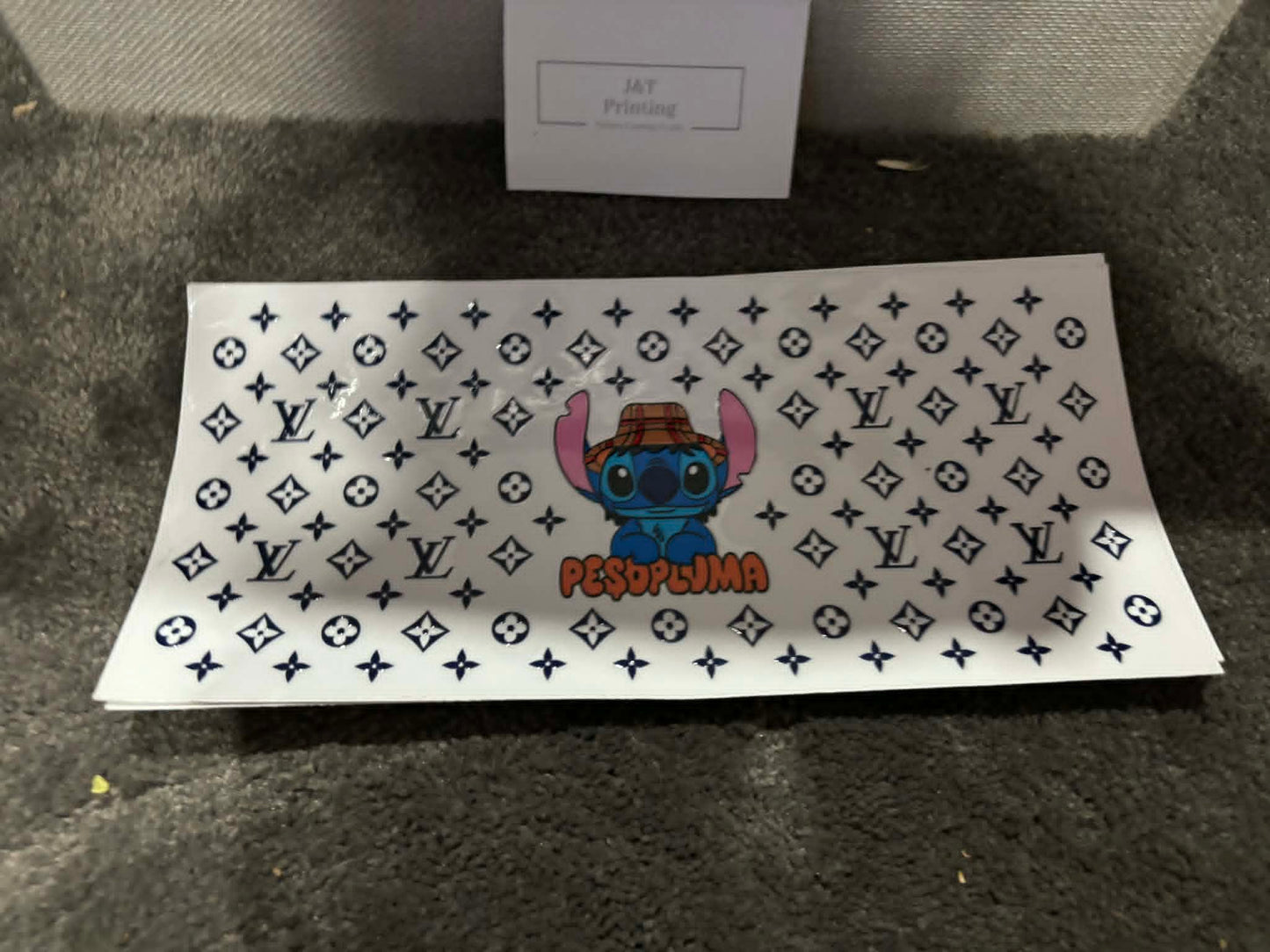 16oz LV Stitch Cup Wrap