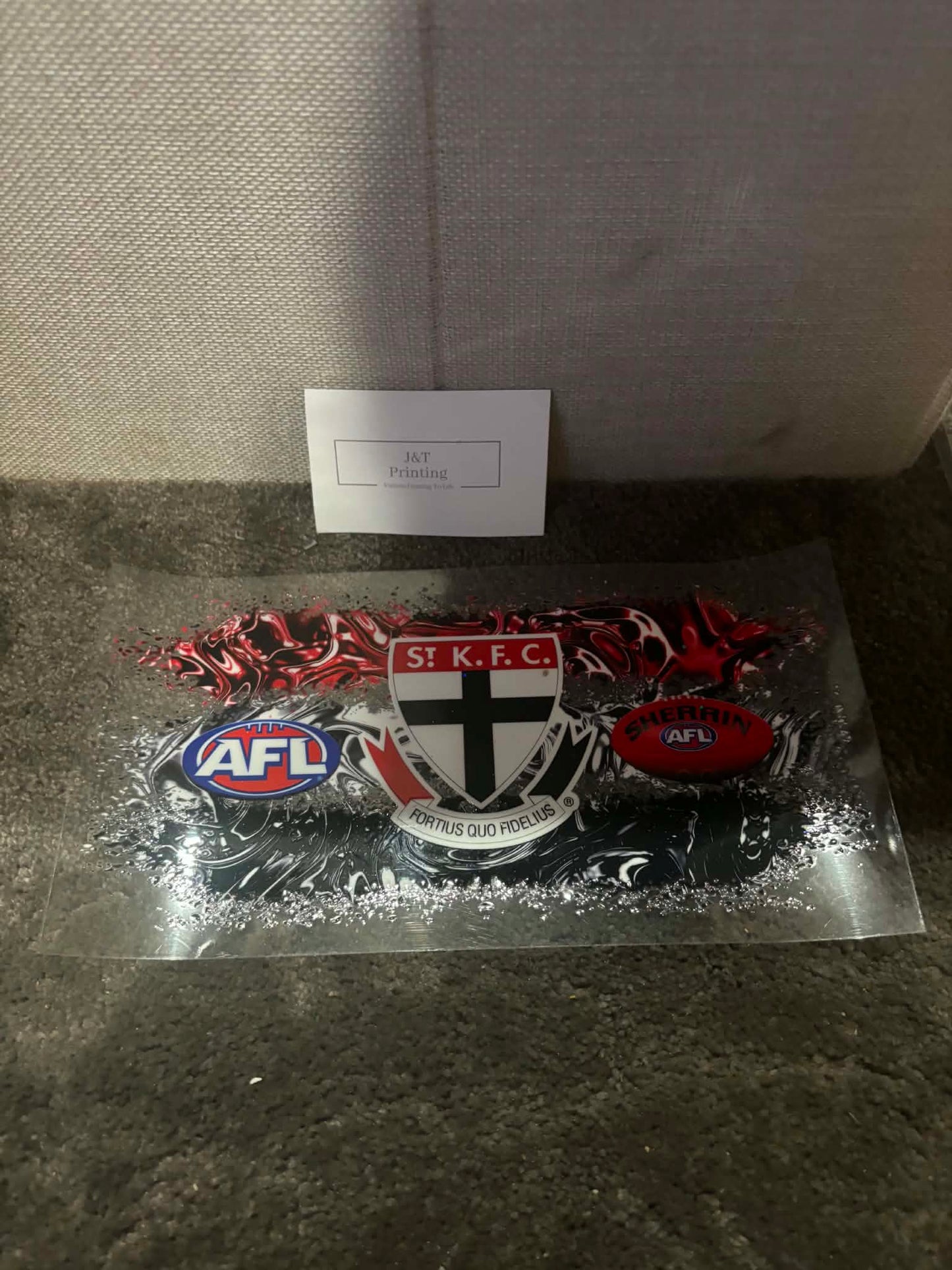 16oz AFL st kilda #2 UV dtf cup wrap