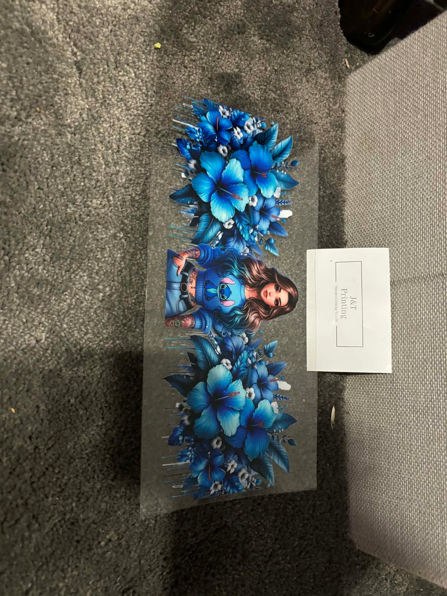 16oz stitch girl uv dtf wrap