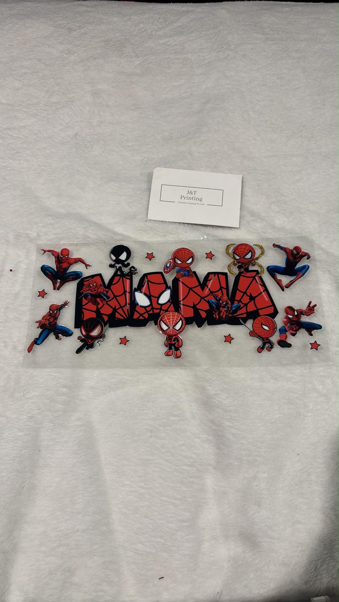 16oz Spiderman MAMA