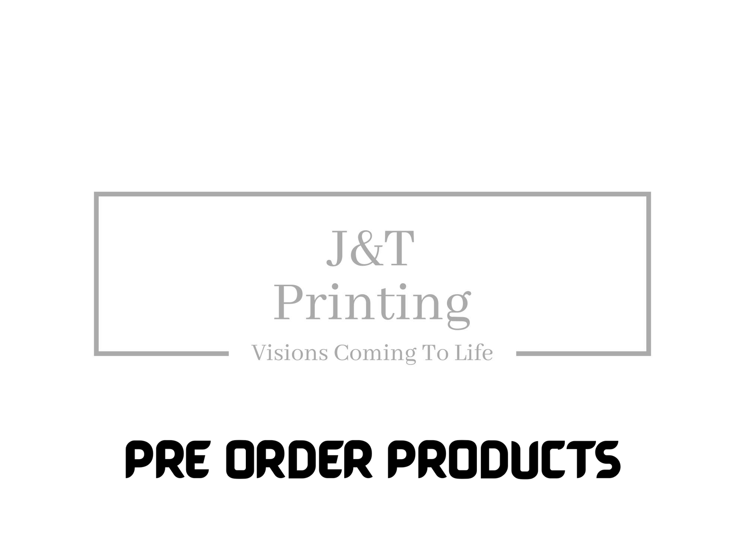 Pre Order Products