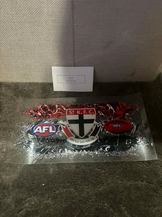 16oz AFL st kilda #2 UV dtf cup wrap
