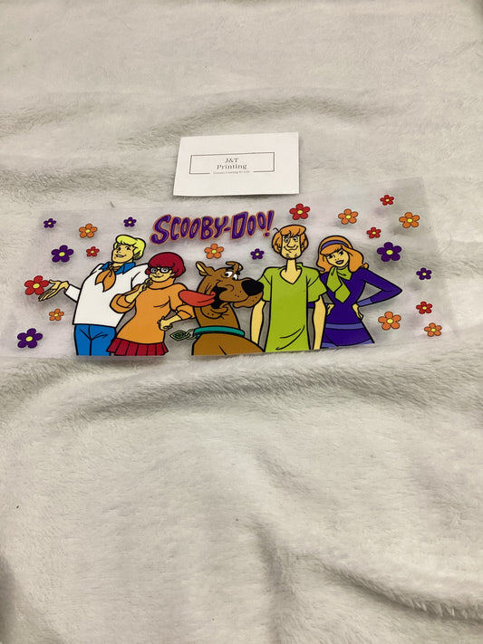 16oz Scooby Doo #2 uv dtf cup wrap