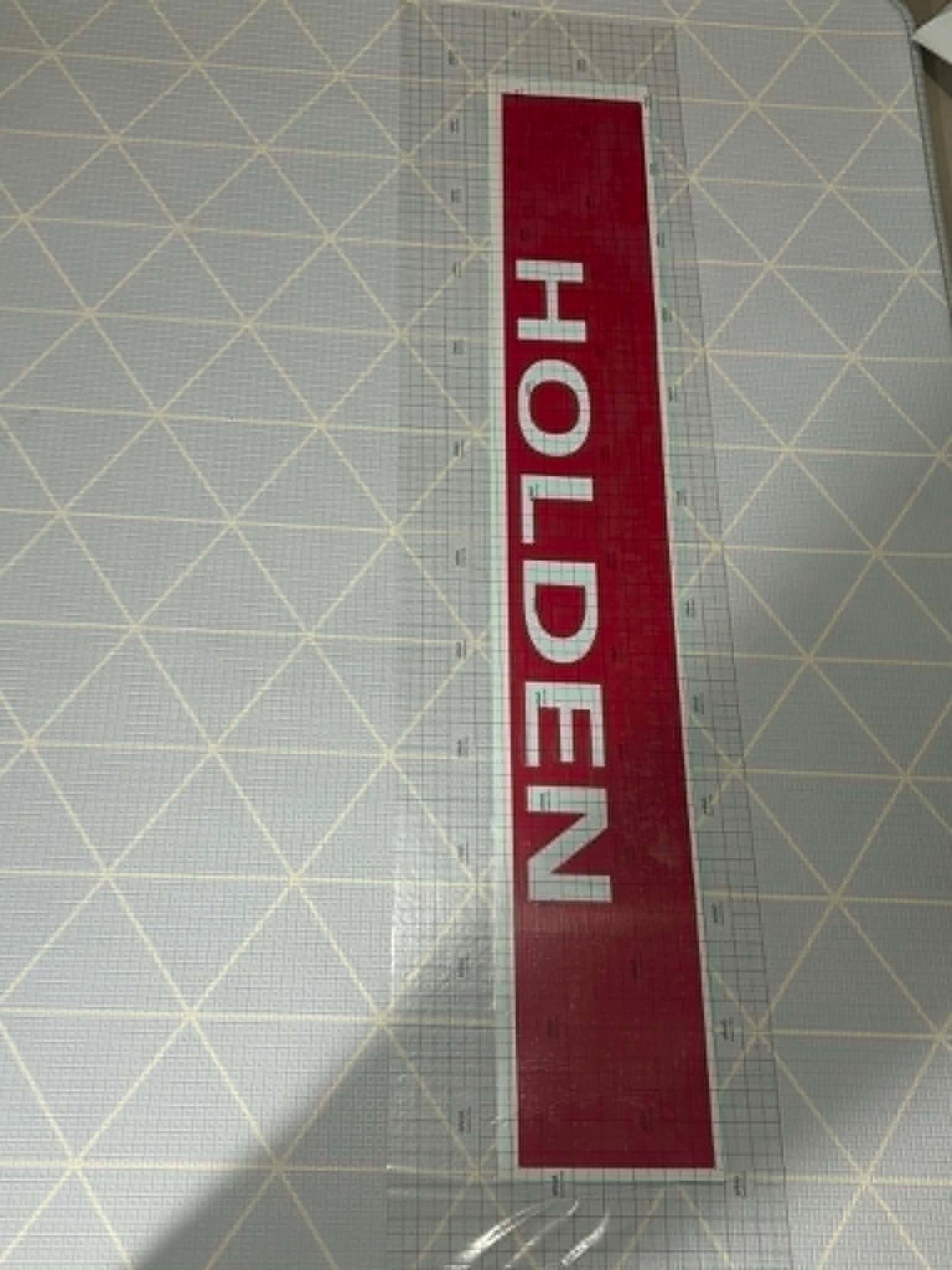 Holden vinyl Windscreen Banner