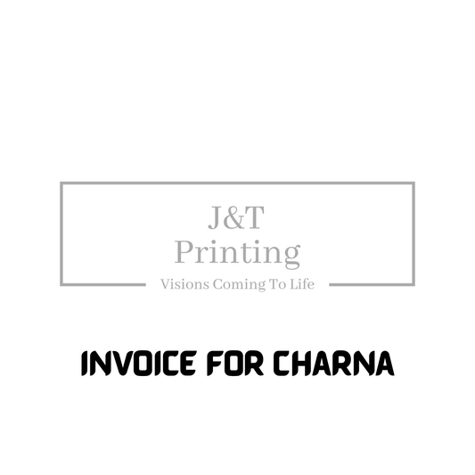 Invoice For Charna