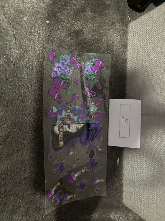 16oz sorta sweet sorta spooky cup wrap