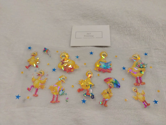 16oz holographic big bird