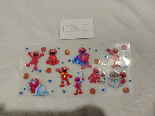 16oz holographic elmo