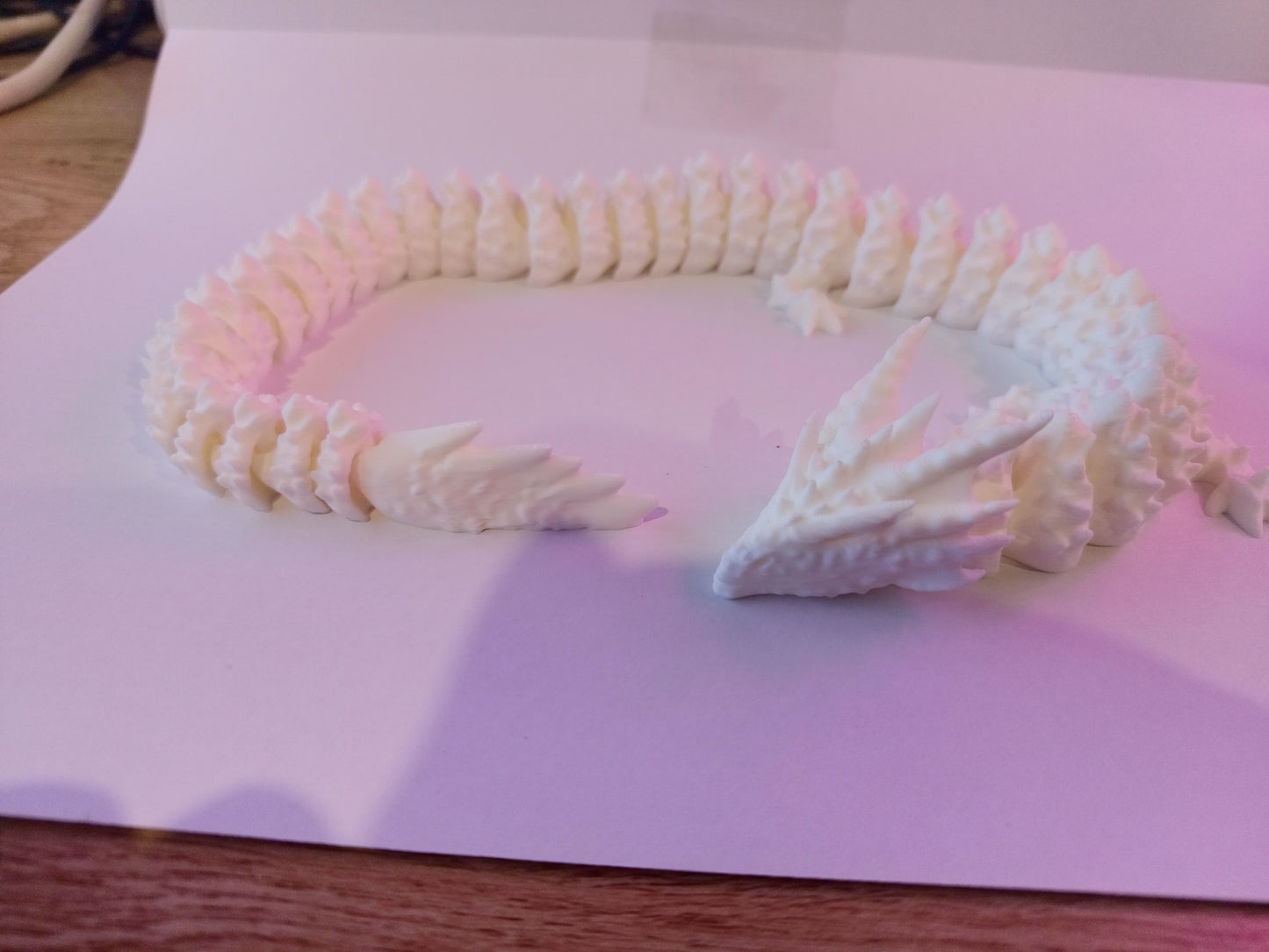 30Cm 3D Printed Articulating Dragon