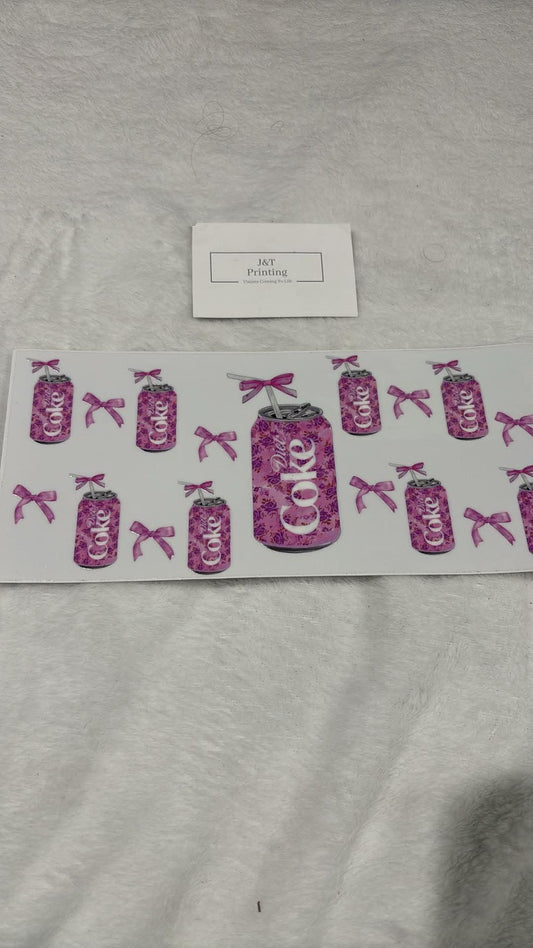 16oz pink coke