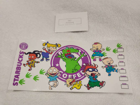16oz Rugrats starbucks