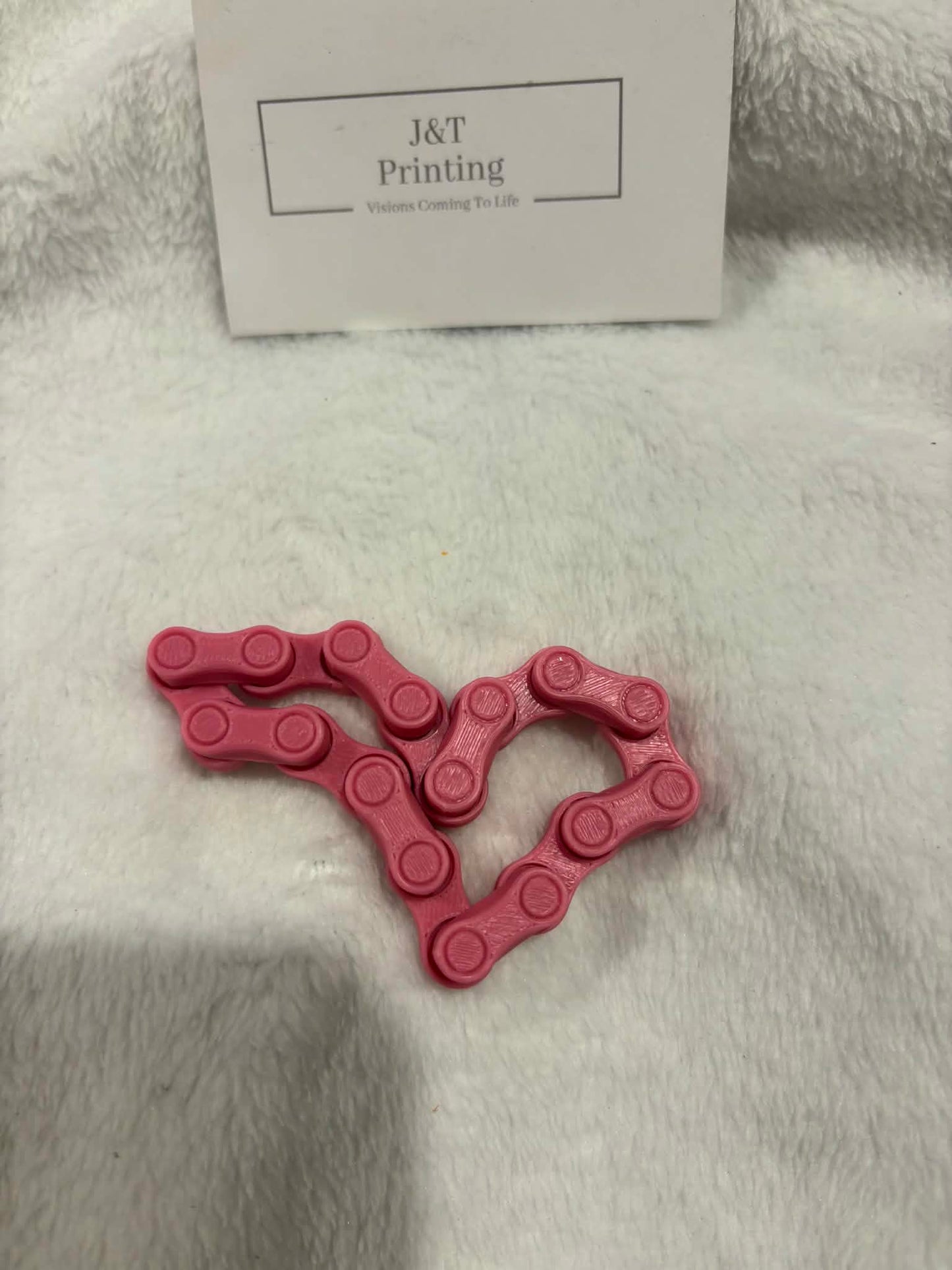 8 link chain fidget 3d printed