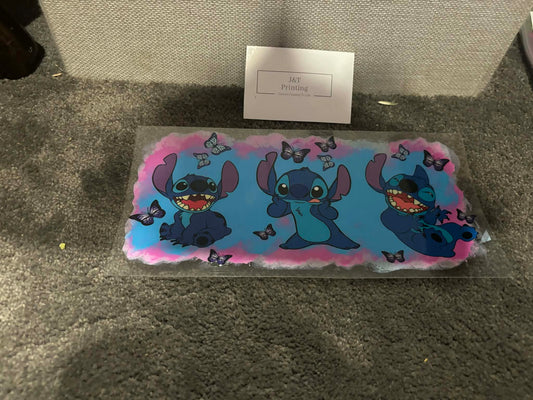 16oz butterfly stitch UV dtf wrap