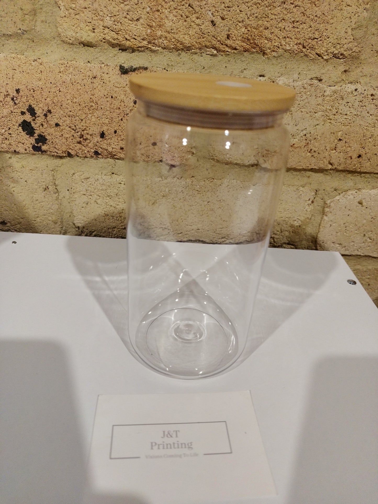16oz clear acrylic tumbler