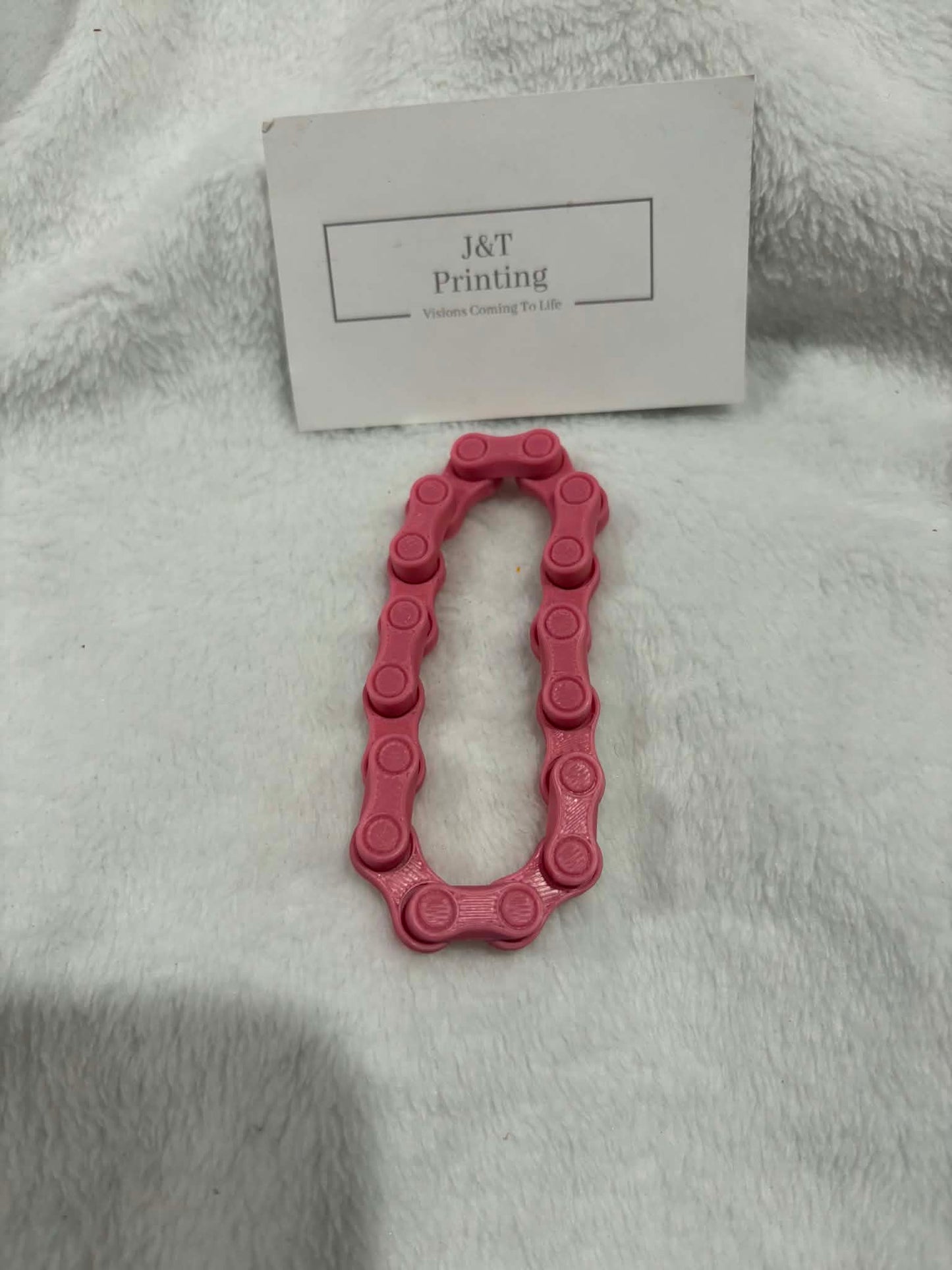 8 link chain fidget 3d printed