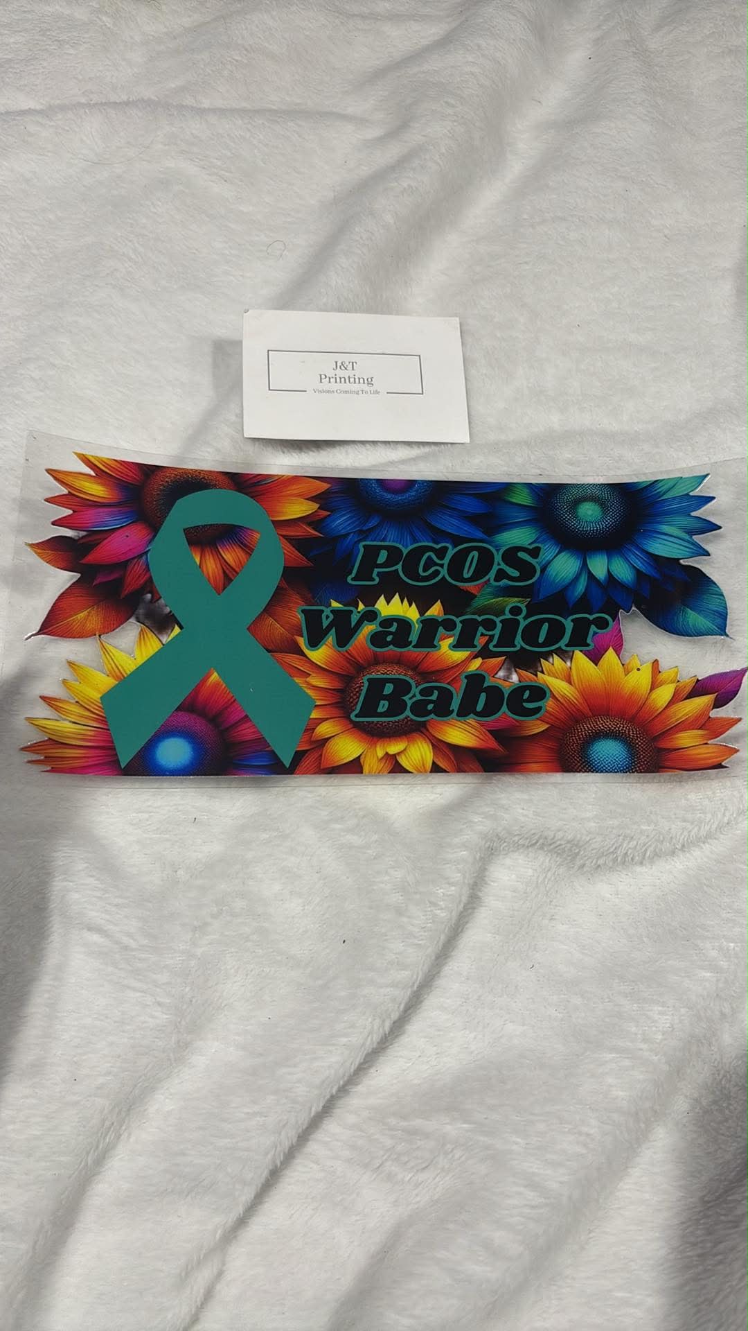 16oz PCOS warrior babe