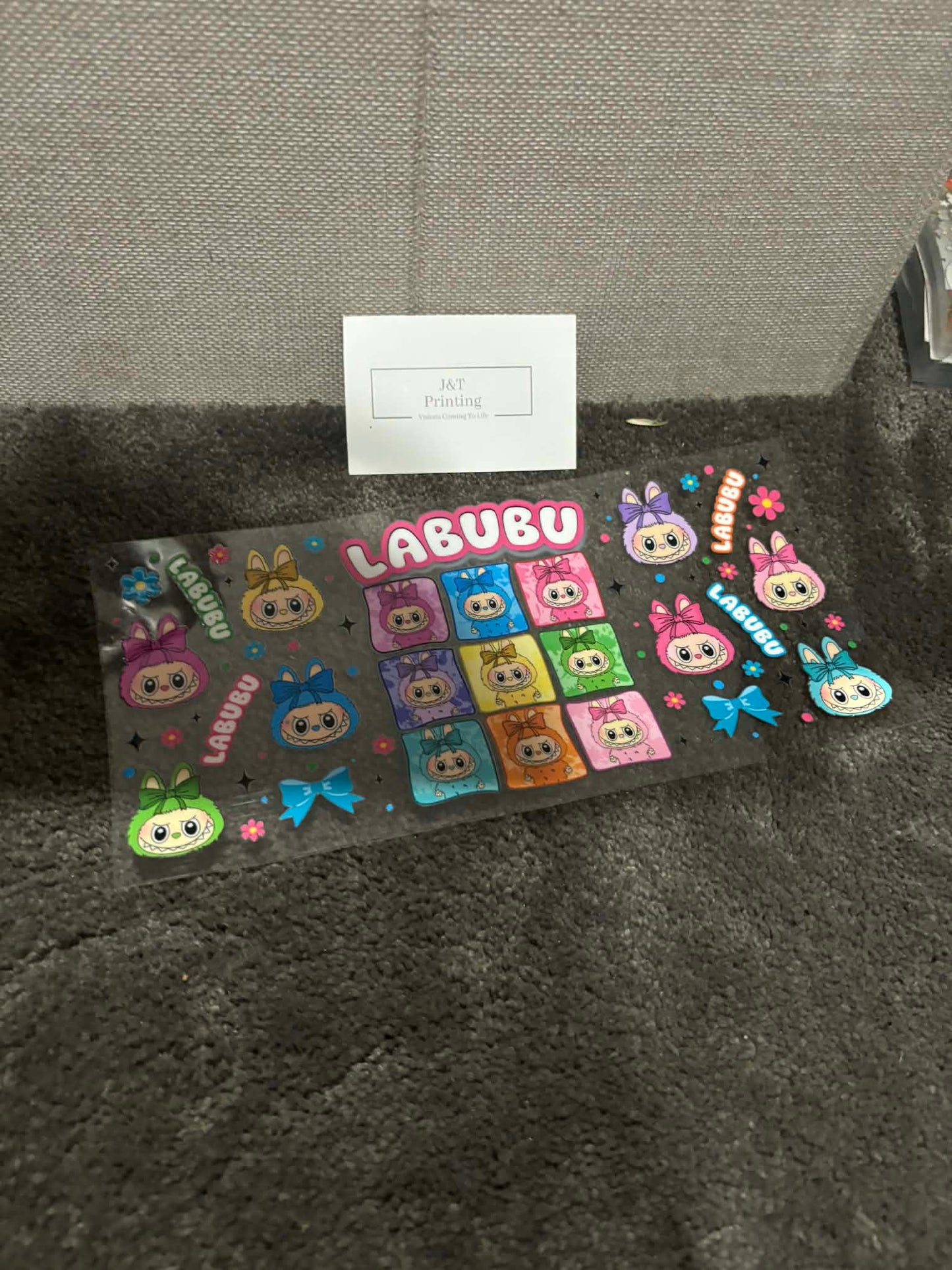 16oz labubu #1 cup wrap